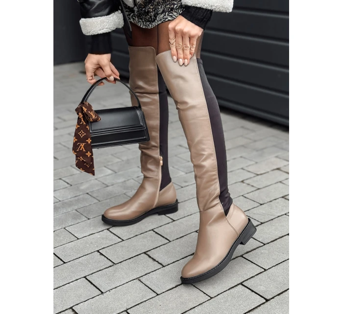 Dámské dlouhé kozačky Dstreet model 21981318 - FashionStreet