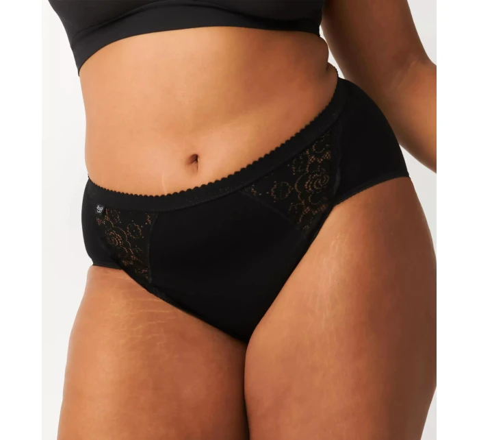 sloggi Chic Midi 4P - BLACK - SLOGGI BLACK - SLOGGI