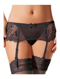 Podväzkový pás 032 black - EWANA