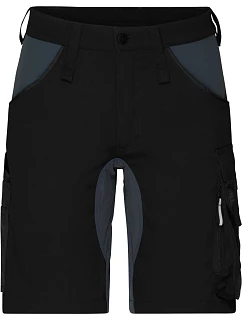 JN Pracovní elastické bermudy "Slim 02. black/carbon model 22532209 - Daiber