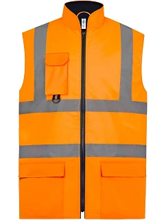 HV 005 HiVis vesta hi vis orange model 22501490 - Yoko