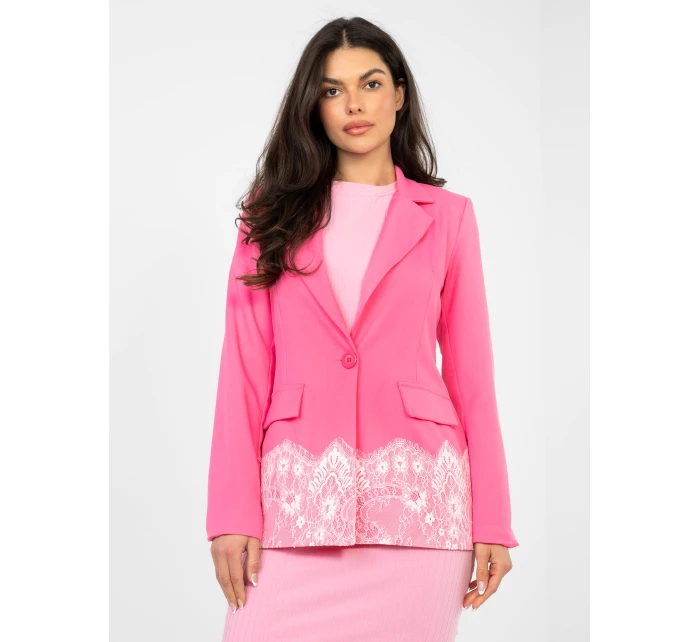 Marynarka IT MA model 22011367 ciemny różowy - FPrice