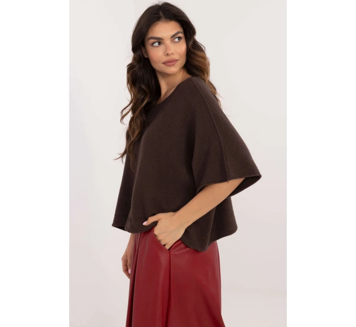 Sveter s krátkym rukávom model 202700 Taliansko Moda Sveter s krátkym rukávom model 202700 Taliansko Moda