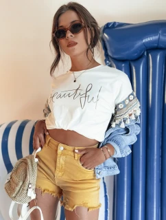 Dámske šortky SUNYLOOK yellow FashionStreet SY0370