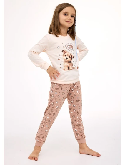 Dětské dívčí pyžamo Sweet délka/r 86128 model 21238271 - Cornette Dětské dívčí pyžamo Sweet délka/r 86128 model 21238271 - Cornette