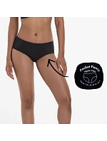 Nohavičky hipster Pocket 1456 black - Anita Classix