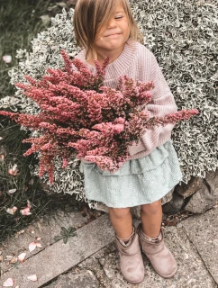 Dziecięce Ocieplane Botki Śniegowce Ciemny Beż Gooby