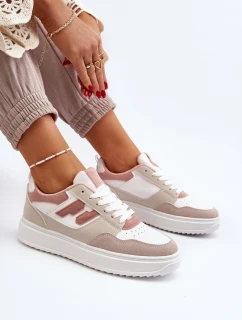 Dámské nízké tenisky béžové model 21651093 - Boto