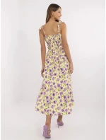 Šaty MI SK 23817 3.96 svetložltá Šaty MI SK 23817 3.96 svetložltá