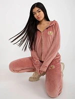 Dámska súprava RV KMPL 8443.98P tmavo ružová