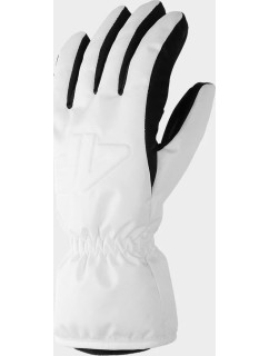 Dámske lyžiarske rukavice 4F H4Z22-RED001 biele