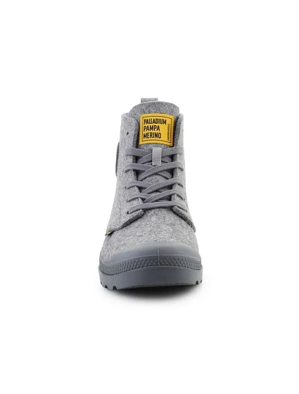 Boty Pampa Hi Merino model 20583559 Grey - Palladium Boty Pampa Hi Merino model 20583559 Grey - Palladium