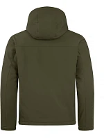 Clique Padded Hooded Softshell Men Pánska zateplená softshellová bunda s kapucňou 67.0952 fog green Clique Padded Hooded Softshell Men Pánska zateplená softshellová bunda s kapucňou 67.0952 fog green