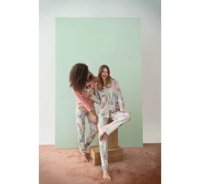 Vamp - Dvojdielne dámske pyžamo - Gil 17524 - Vamp