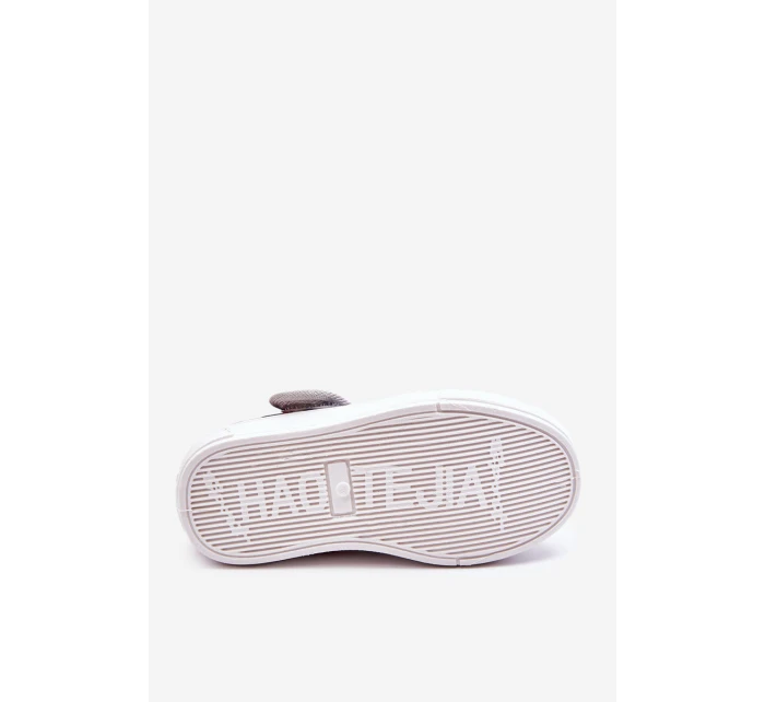 Dziecięce Baleriny W Kwiatuszki Granatowo-Szare Noah Dziecięce Baleriny W Kwiatuszki Granatowo-Szare Noah