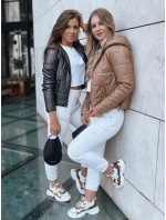 Dámská krátká prošívaná bunda SPORT černá Dstreet model 21970021 - FashionStreet