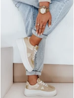 Dámske tenisky na platforme MODNIKKI gold FashionStreet ZY1004