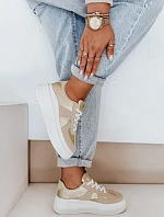 Dámske tenisky na platforme MODNIKKI gold FashionStreet ZY1004