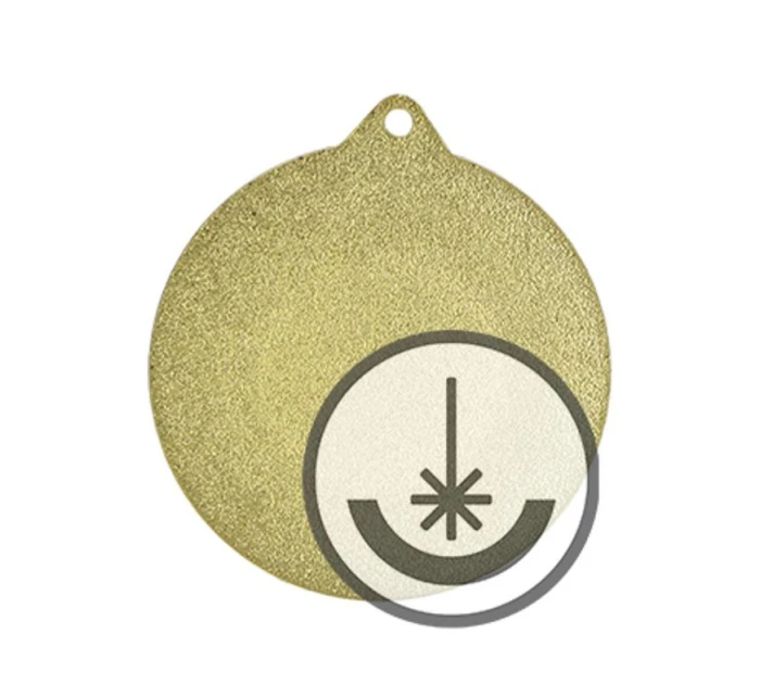 Laserom gravírovaná medaila - RMI