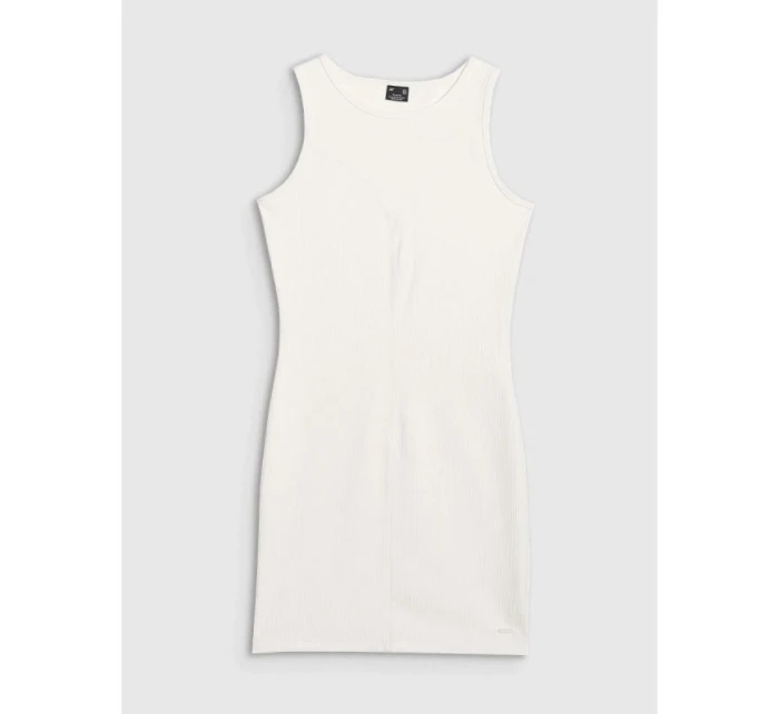 Dámske mini šaty z rebrovaného úpletu 4F 4FRSS25TDREF188-11S