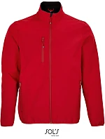SOL'S Falcon Men Pánská 3-vrstvá softshellová bunda model 22519558 pepper red SOL'S Falcon Men Pánská 3-vrstvá softshellová bunda model 22519558 pepper red