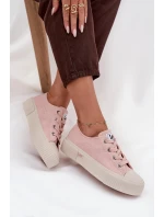 Dámské tenisky na platformě ISLA C WOMEN LOW model 21714413 Růžové - Lee