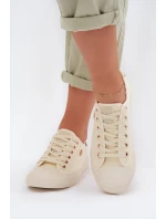 Dámské tenisky Big Star TT274004 Světle béžové