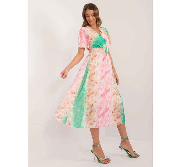 Šaty DHJ SK 15967 2.86 svetlo ružová