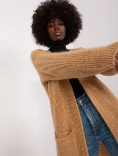 Kardigan DHJ SW model 18856552 camelowy - FPrice