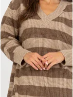 Dámsky sveter LC SW 8030 tmavo lila Dámsky sveter LC SW 8030 tmavo lila