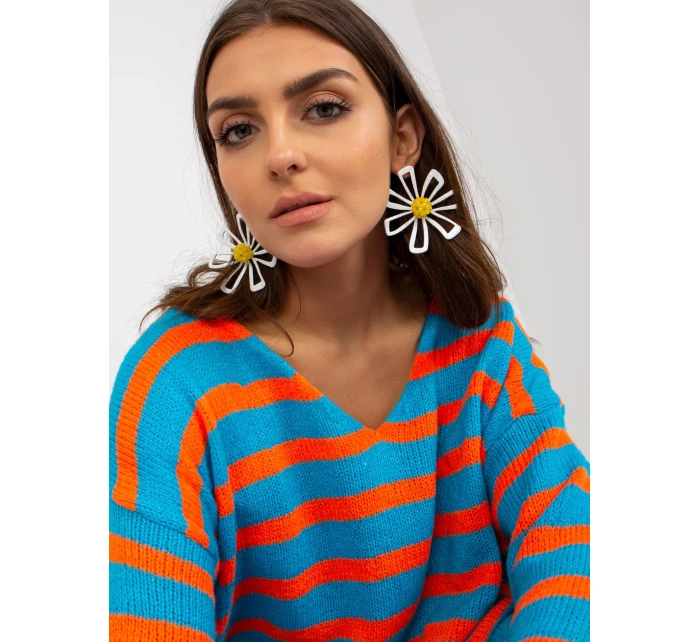 Dámský svetr TW SW BI model 17679367 modrý - FPrice