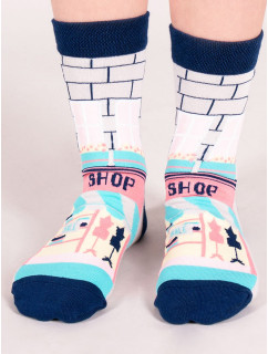 Bavlněné ponožky Vzory Barvy model 16650723 Námořnická modrá - Yoclub