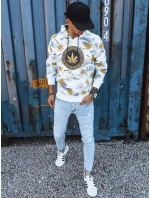 Pánská bílá mikina s potiskem Dstreet model 21965648 - FashionStreet