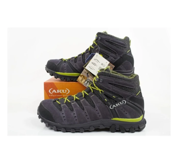 Aku Alterra Gore-tex pánska treková obuv lightweight grey green
