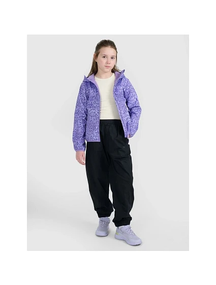 Dívčí větruodolná softshellová bunda s membránou 5000 model 21812132 - 4F Dívčí větruodolná softshellová bunda s membránou 5000 model 21812132 - 4F