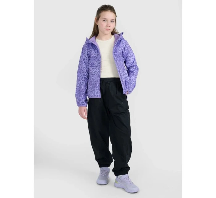 Dievčenská vetruodolná softshellová bunda 5000 s membránou 4F 4FJRAW25TSOFF507-90A Dievčenská vetruodolná softshellová bunda 5000 s membránou 4F 4FJRAW25TSOFF507-90A