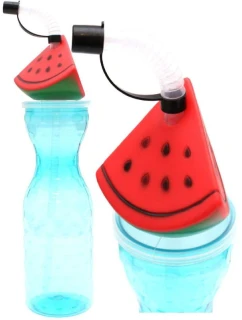 ŠPORTOVÁ FĽAŠA SO SLAMKOU 500ML MODRÁ VYNIKAJÚCE DOMÁCE POTREBY