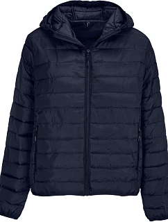 SOL'S Stream Jacket Women – Ľahká dámska prešívaná bunda s kapucňou 25.4445 french navy