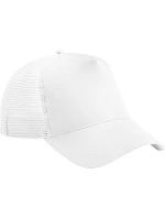 Beechfield B 640 5 panelová Trucker kšiltovka 53.0640 white/white Beechfield B 640 5 panelová Trucker kšiltovka 53.0640 white/white
