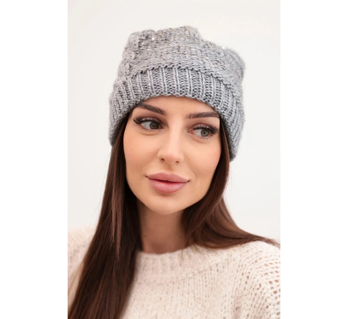 Dámsky klobúk Amira K359 light grey