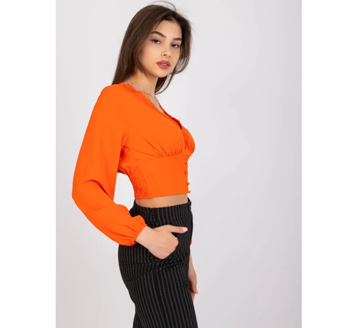 Blúzka DHJ BZ 15672.40 oranžová