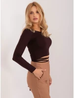 Blúzka EM BZ 782.95 tmavohnedá Blúzka EM BZ 782.95 tmavohnedá