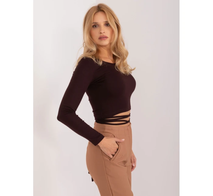 Blúzka EM BZ 782.95 tmavohnedá Blúzka EM BZ 782.95 tmavohnedá