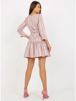 Dámské šaty LK SK model 17799950 tmavě růžová - FPrice