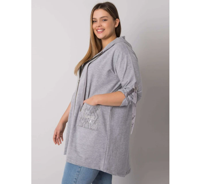 Mikina RV BL 6795.84 sivá Mikina RV BL 6795.84 sivá