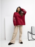 Mikina RV BL A1042.25 bordová