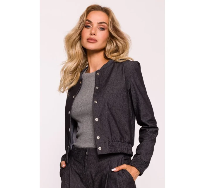 Bunda bomber   grafitová model 20475998 - Moe