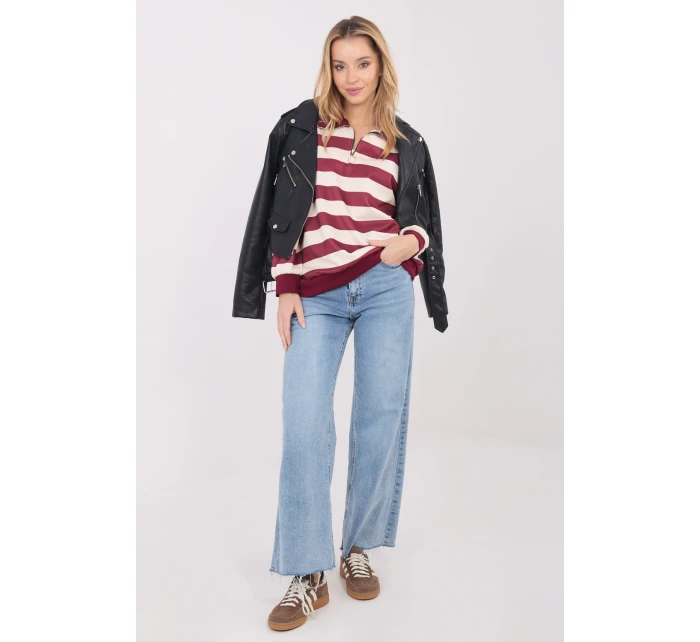 Mikina model 222749 Taliansko Moda Mikina model 222749 Taliansko Moda