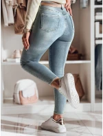 Dámské džínové úzké kalhoty se zdobením modré Dstreet model 21984806 - FashionStreet Dámské džínové úzké kalhoty se zdobením modré Dstreet model 21984806 - FashionStreet
