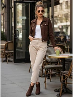Kurtka damska  brązowa model 22084528 - FashionStreet